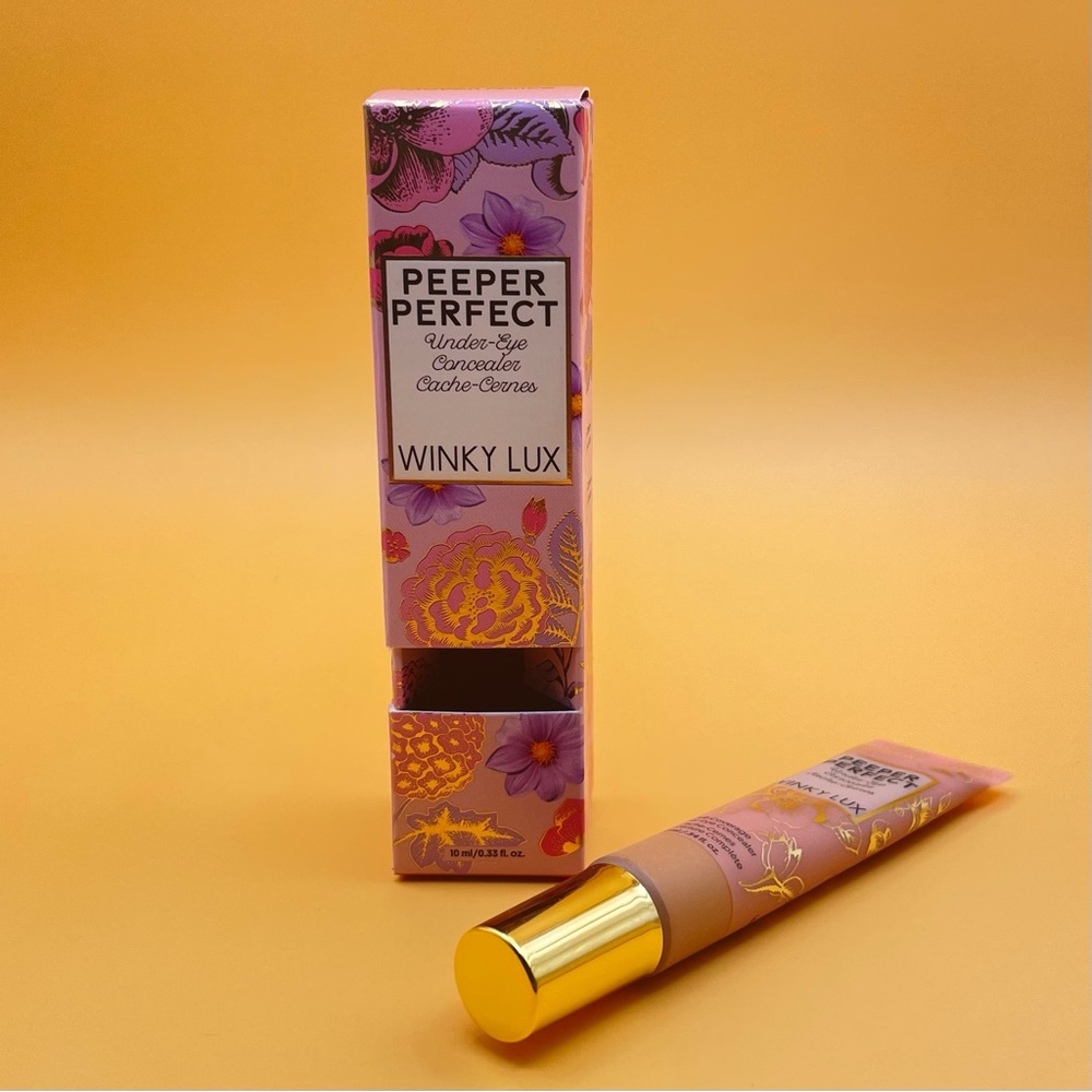 WINKY LUX Peeper Perfect Under-Eye Concealer Full Size NIB  Shade DEEP #368